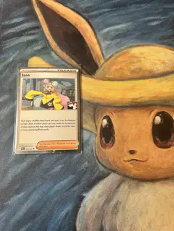Iono 185 Prize Pack Play Stamp Holo - Pokemon TCG Cards - Image 1