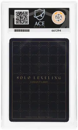 ACE 10 - Sung Jinwoo - SL1E-PM03 - Solo Leveling - Mapniverse ID Card - Image 2