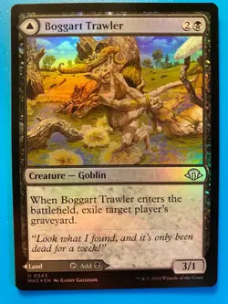 MTG 1x FOIL Boggart Trawler 243 Modern Horizons 3 Magic the Gathering Card x1 NM - Image 1