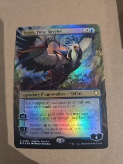 Teferi, Time Raveler - MTG- Borderless Foil - Bloomburrow - Card #92 - Image 1