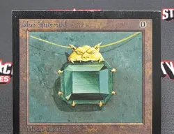 MTG Mox Emerald- DAMAGED -Collectors' Edition Magic the Gathering Card # 262 - Image 3