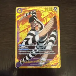 Mr.2 Bon Kurei (Bentham) Bon Clay EB01-061 One Piece Card TCG ENGLISH - Image 1