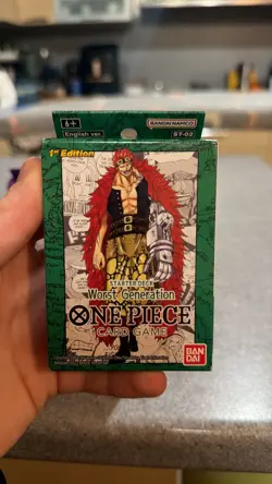 One Piece Super Pre Release Starter Deck Full Set Sealed TCG Card Game - Image 4