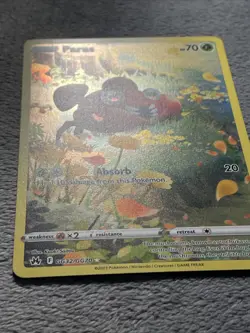 Paras GG32/GG70 Galarian Gallery Crown Zenith Full Art Holo NM Pokemon Card - Image 2