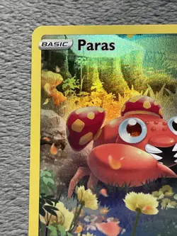 Paras GG32/GG70 Galarian Gallery Crown Zenith Full Art Holo NM Pokemon Card - Image 3