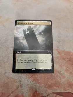 Command Tower Extended Art Foil Commander Legends MTG NM - Image 1