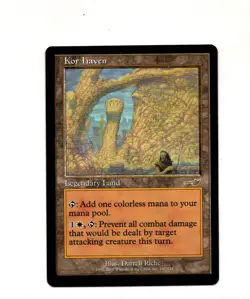 MTG Kor haven NM- Nemesis Magic the Gathering ~ Free Shipping ~ - Image 1