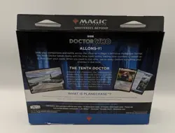 MTG Universes Beyond Doctor Who Timey Wimey Commander Deck Sealed New Dr Who - Image 3