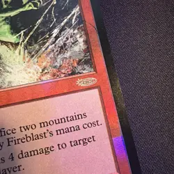 Mtg FNM DCI Promos Fireblast FOIL MINT Condition - Image 5