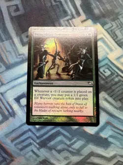 MTG Foil Flourishing Defenses EX/LP- Shadowmoor - Image 1