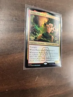 FOIL BUMI UNLEASHED AVATAR THE LAST AIRBENDER PRERELEASE Mtg Universes Beyond - Image 4