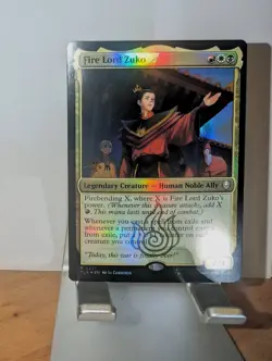 FOIL FIRE LORD ZUKO AVATAR: THE LAST AIRBENDER PRERELEASE FOIL MTG NM - Image 1
