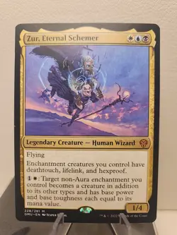 Zur, Eternal Schemer, MTG Dominaria United NM/M- Regular- 228/281 - Image 1