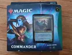 MTG Kaldheim Elven Empire Commander Deck Magic The Gathering New Sealed - Image 1