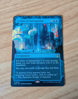 MTG Leyline of Anticipation WOE Enchanting Tales NM - Image 1