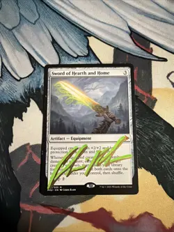 Signed Sword of Hearth and Home Modern Horizons 2 Regular - Image 1