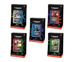 Magic the Gathering Starter Commander Deck Bundle Includes All 5 Decks New - Image 1