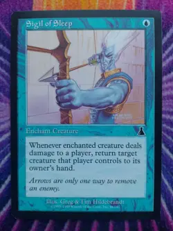 MTG Magic the Gathering - Sigil of Sleep - Image 1