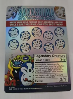 Sakashima of a Thousand Faces Secret Lair Drop Foil - Image 2