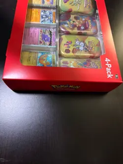 Pokemon 151 -Mini Tins 4 Pack plus Promos with Swirls - Image 2