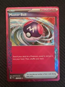 Master Ball - SV05: Temporal Forces (TEF) 153/162 Pokemon TCG - Image 1