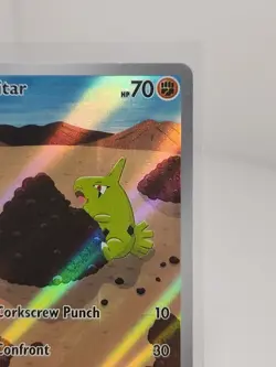 Pokemon TCG - Larvitar - Obsidian Flames 203/197 Illustration Rare Full Art Holo - Image 3