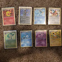 HOLO Eeveelutions Black & White Eevee Promo Set - Pokemon TCG - Image 1