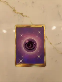 Pokemon TCG Gold Psychic Energy 162/149 Secret Rare Holo Sun & Moon Base NM - Image 1
