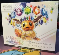 Pokemon Prismatic Evolutions POKEMON CENTER Exclusive Elite Trainer Box ETB NEW - Image 1