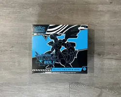 Pokemon TCG Scarlet & Violet Black Bolt Elite Trainer Box ETB Factory Sealed NEW - Image 1