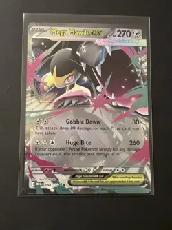 Mega Mawile ex 094/132 Mega Evolution Double Rare Holo Pokemon TCG NM - Image 1