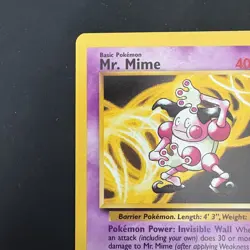 Pokemon Non-Holo Rare Mr. Mime Base 2 27/130 WotC - Image 2