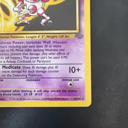 Pokemon Non-Holo Rare Mr. Mime Base 2 27/130 WotC - Image 4