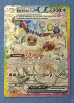 Prismatic Evolutions Eevee EX 167/131 SIR Pokemon TCG ***MINT*** Eeveelutions - Image 1