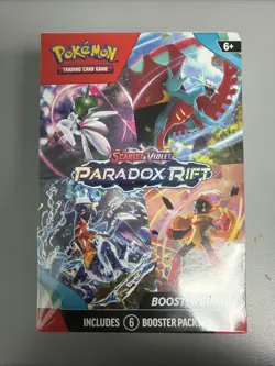 Pokemon TCG Paradox Rift Booster Bundle Factory Sealed 6 Booster Packs New - Image 1