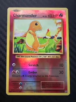 Pokemon TCG Charmander 9/108 Reverse Holo XY Evolutions VLP - Image 1