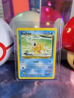 Magikarp 35/102 Pokemon TCG Base Set Unlimited Regular Uncommon LP - Image 1