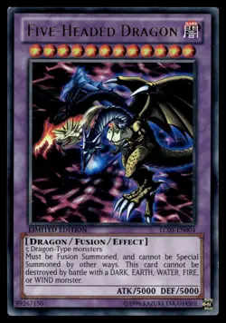FIVE-HEADED DRAGON LC03-EN004 LEGENDARY COLLECTION 3: YUGI'S WORLD YU-GI-OH - Image 1