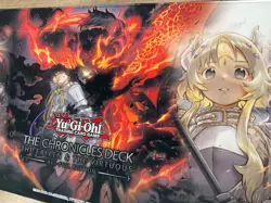 Yu Gi Oh! Official The Chronicles Deck The Fallen & Virtuous Playmat 2025 - Image 3