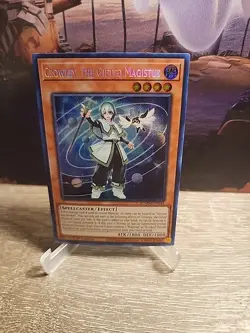 Crowley, the Gifted Magistus BLMM-EN044 Secret Rare Yugioh - Image 1