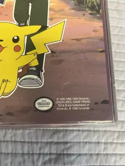 Vintage Pokemon Nintendo 1999 Plymouth 3 Ring Card Binder Pikachu Ash - Image 3