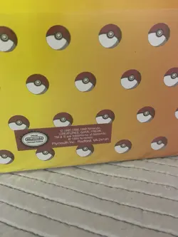 Vintage Pokemon Nintendo 1999 Plymouth 3 Ring Card Binder Pikachu Ash - Image 5