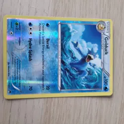 GOLDUCK 17/122 POKEMON CARD (BREAKPOINT SET) RARE REVERSE HOLO - Image 2