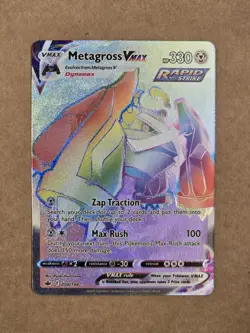 Metagross VMAX 208/198 - Chilling Reign - Secret Rare Pokemon Card - NM/MT - Image 1
