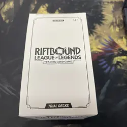 Riftbound League of Legends Trading Card Game Trial Deck Sealed Box - Image 1