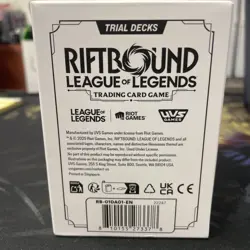 Riftbound League of Legends Trading Card Game Trial Deck Sealed Box - Image 2