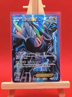 Dialga EX 99/101 Plasma Blast Team Plasma Full Art Ultra Rare Holo Pokemon Card - Image 2
