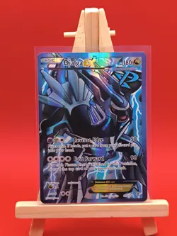 Dialga EX 99/101 Plasma Blast Team Plasma Full Art Ultra Rare Holo Pokemon Card - Image 3