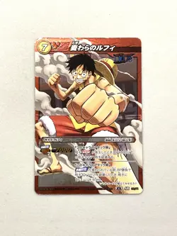 Monkey D Luffy SR 08/71 - One Piece Miracle Battle Carddass Card - Image 1