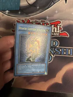 (MC) Black Luster Soldier 1st Edition Yu-Gi-Oh Card SYE-024 Ultra Rare VLP - Image 4